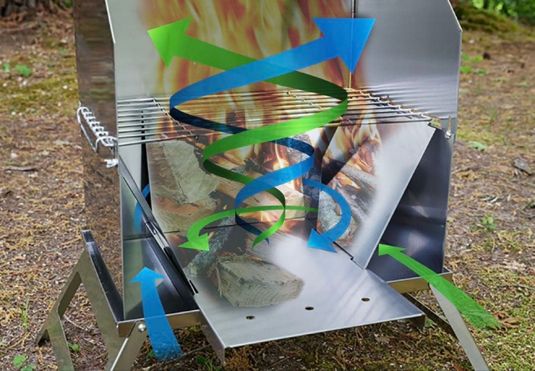 テントマーク tent-MarkDESIGNS 焚火グリル とん火 専用ケース付