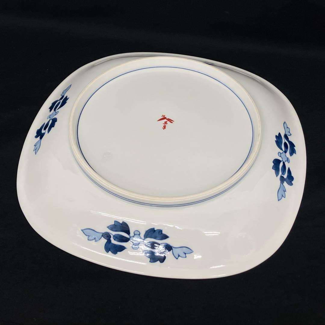 有田焼　其泉窯　春秋文　盛皿　古伊万里　金彩