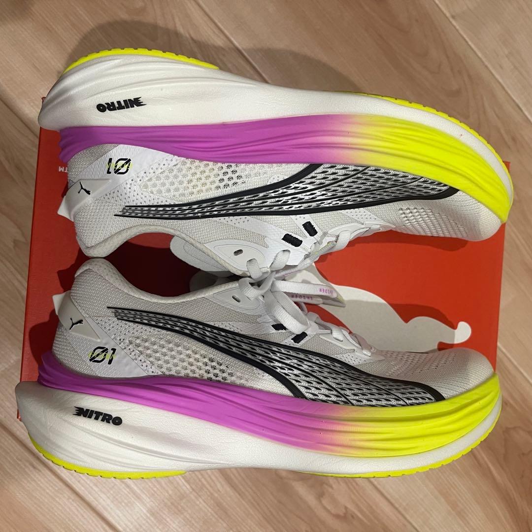 《極美品》PUMA DEVIATE NITRO 3 EKIDEN