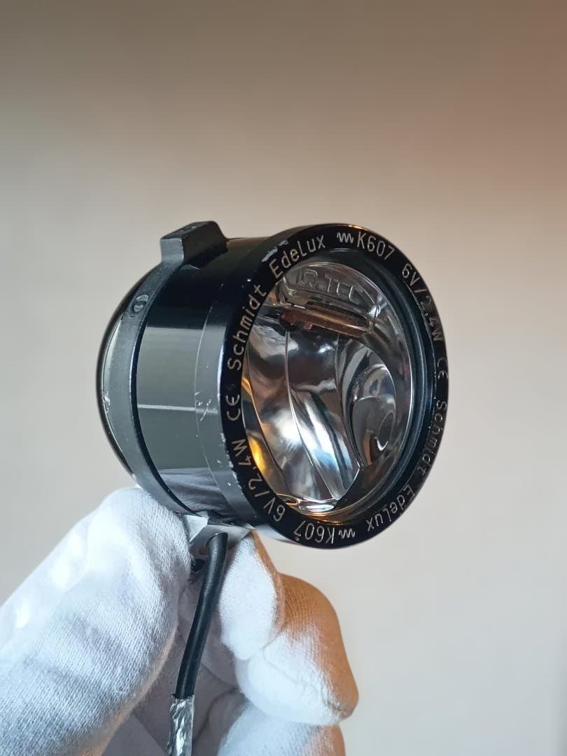 Schmidt Edelux ハブダイナモ用ライト 【付属品込み・点灯確認済】