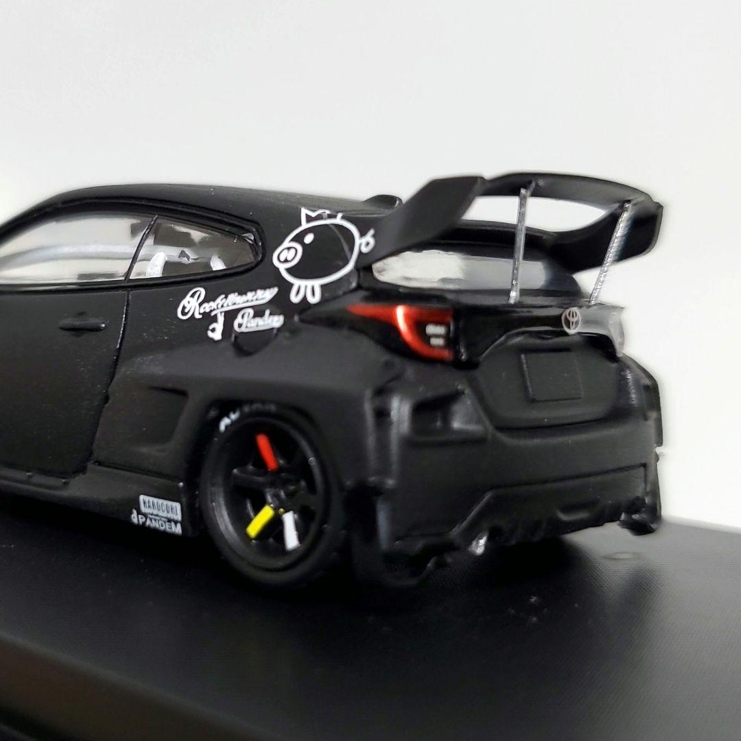 999台限定 1/64 HKM トヨタ GR ヤリス パンデム 艶消しブラック