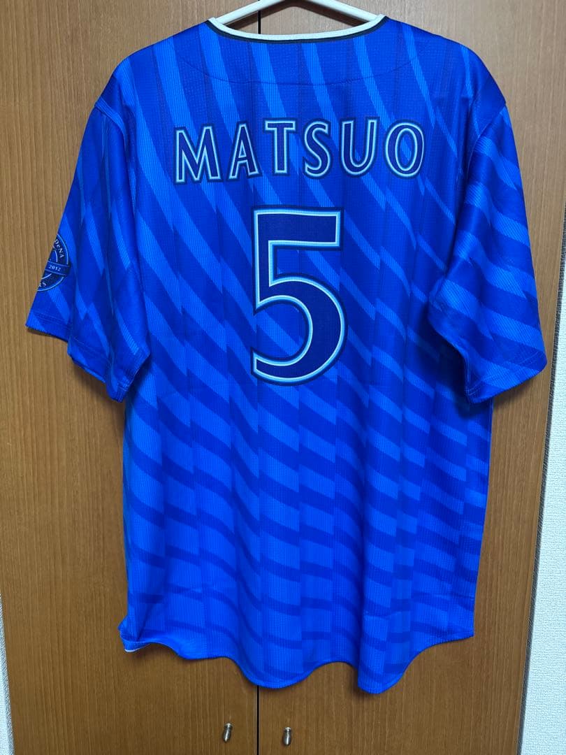 【新品】横浜DeNAベイスターズ　#5 松尾汐恩　ビジターユニ　Ｌタグなし