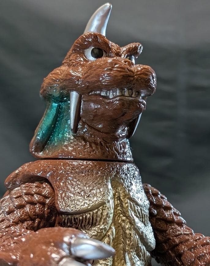 ゴメス「ウルトラＱ」登場怪獣（やまなや怪獣郷）ソフビフィギュア