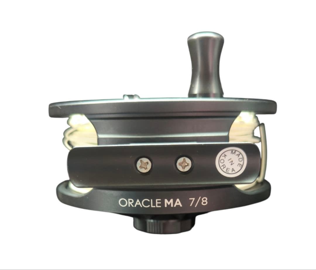 Oracle MA 7/8 フライリール 黒/黄 ライン付