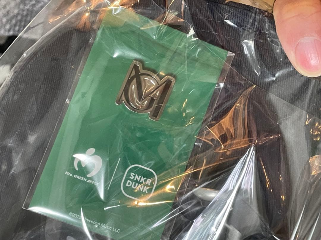 ミセスグリーンアップル スニダン ニューエラ ネイビー ピンズ付き 新品未使用