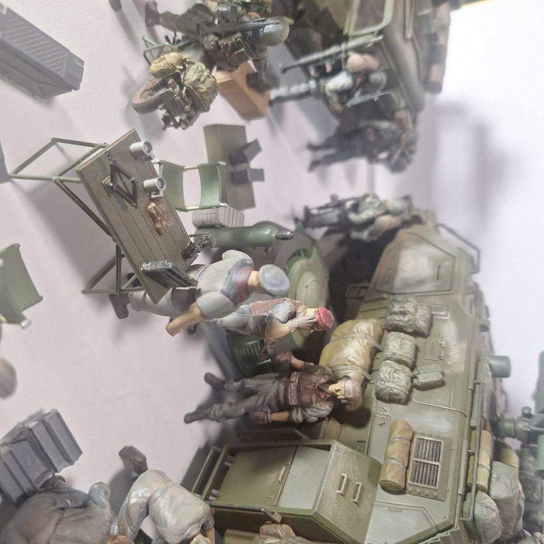 1/35ハードグラフ　タミヤ1/35車両　連邦軍風　歩兵セット