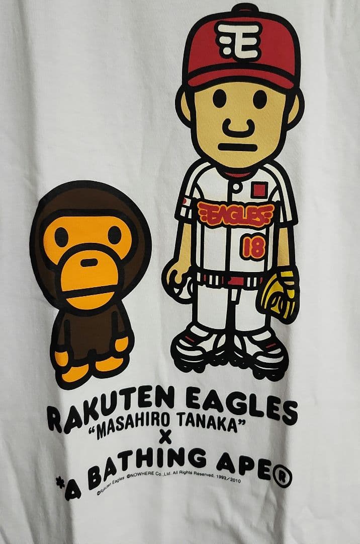 田中将大楽天APE　限定Tシャツ　トートバッグセット