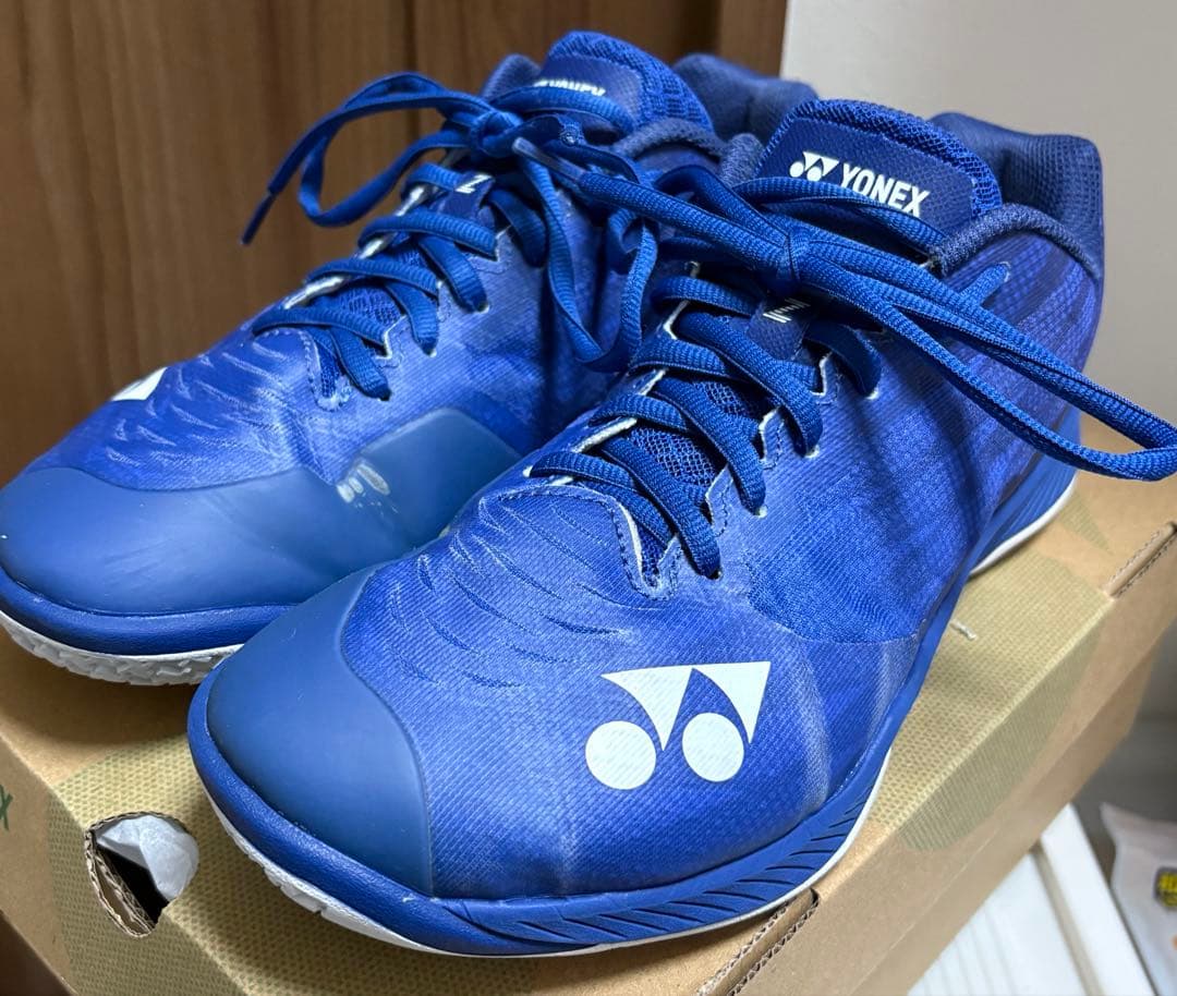 【美品】YONEX エアラスZワイド 25.0cm 青