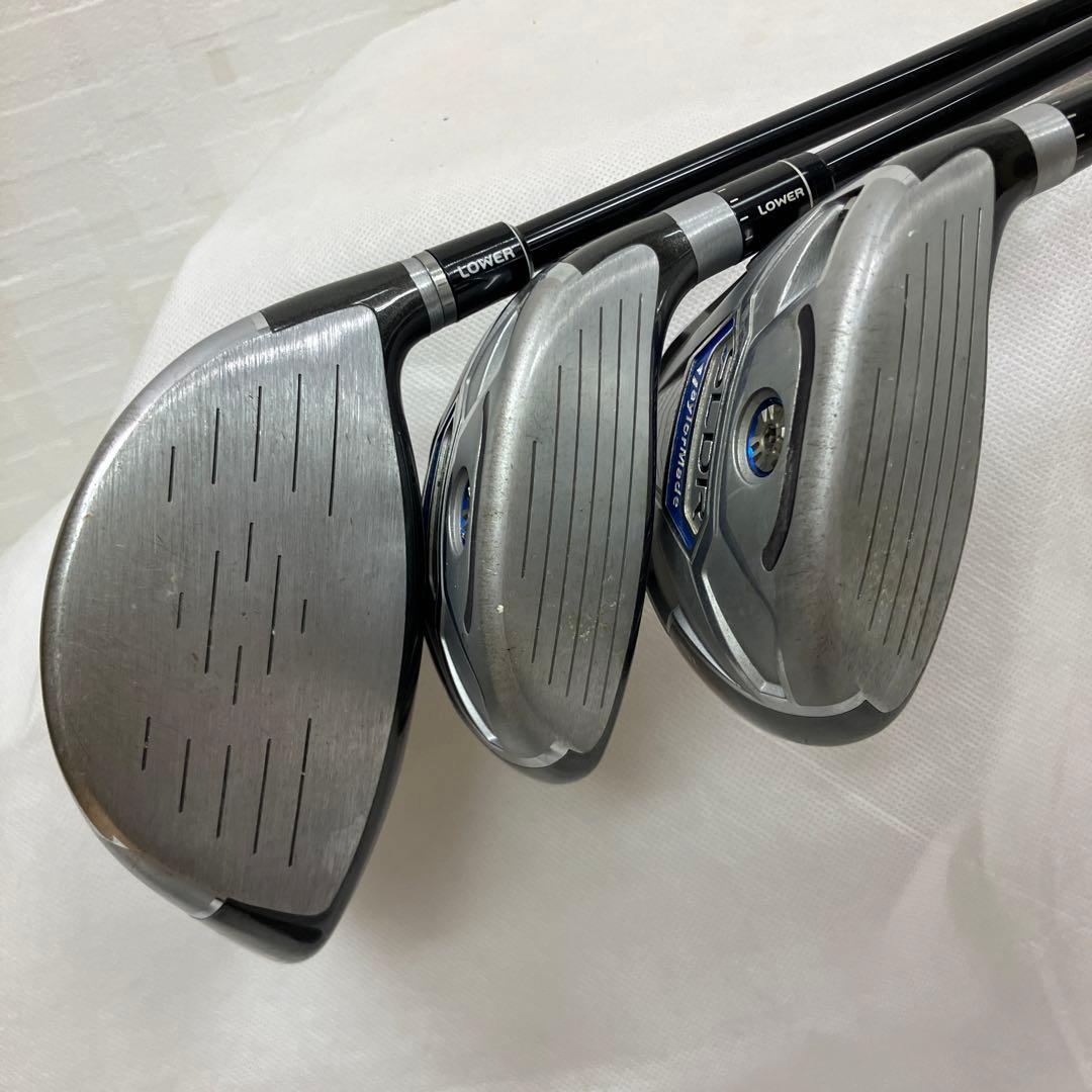 最終値下げ　TaylorMade SLDR 3本セット/レフティー