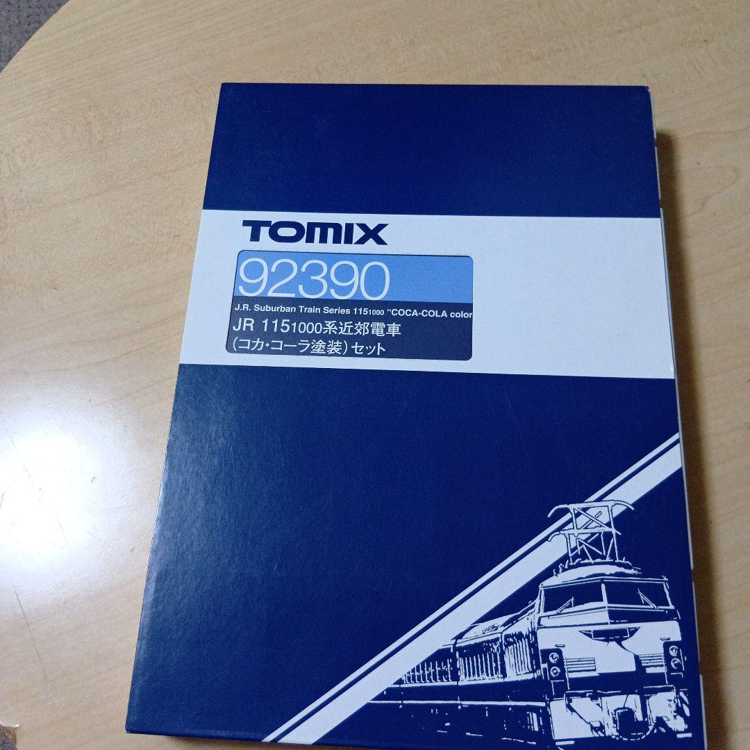 TOMIX JR 115系1000番台 コカ・コーラ塗装セット