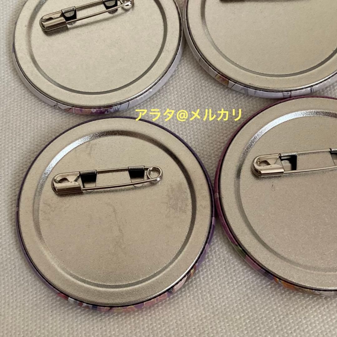鬼滅の刃 胡蝶しのぶ 栗花落カナヲ 缶バッジ セブンネット限定 ※初期傷あり