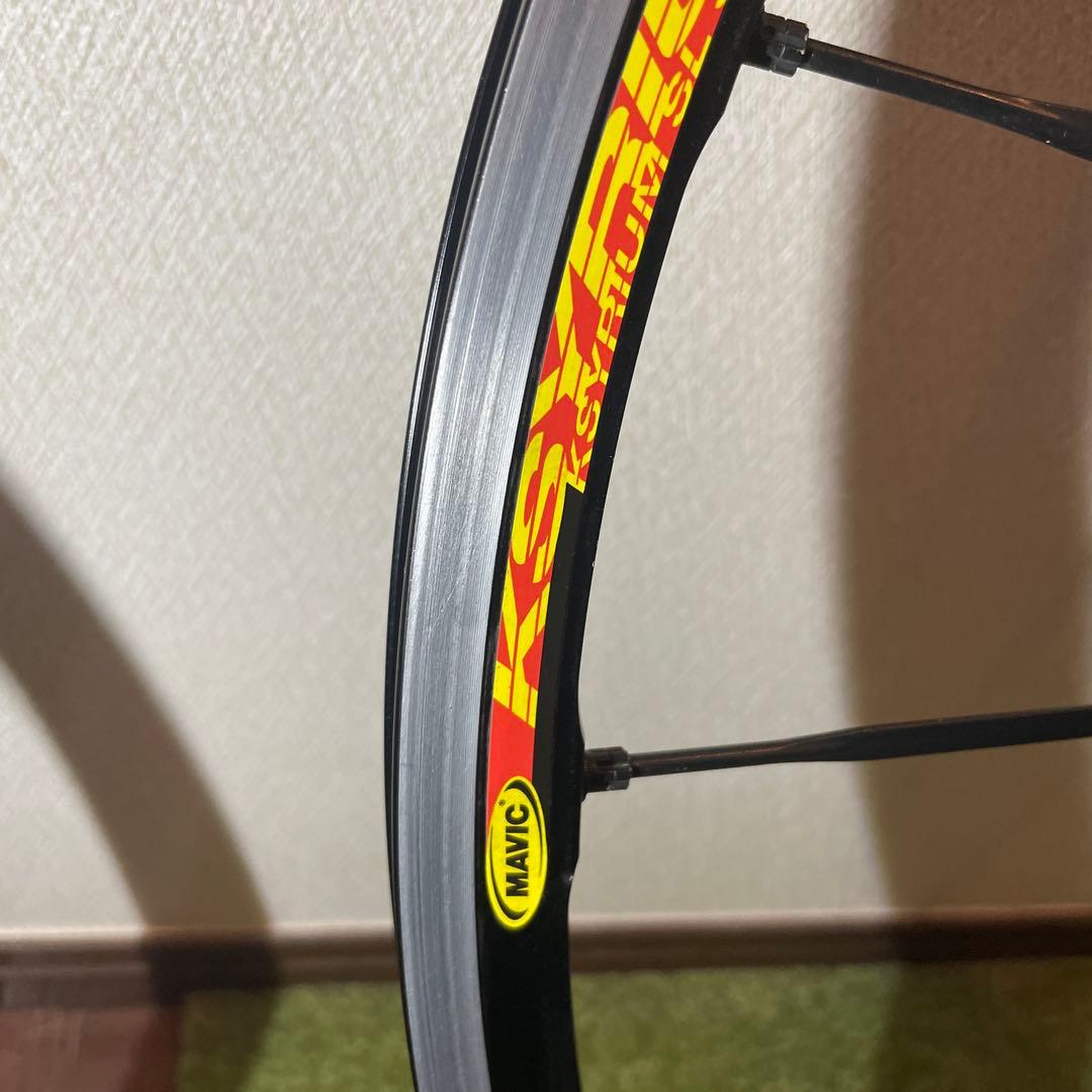 Mavic Ksyrium SL リムブレーキ アルミホイール 前後セット