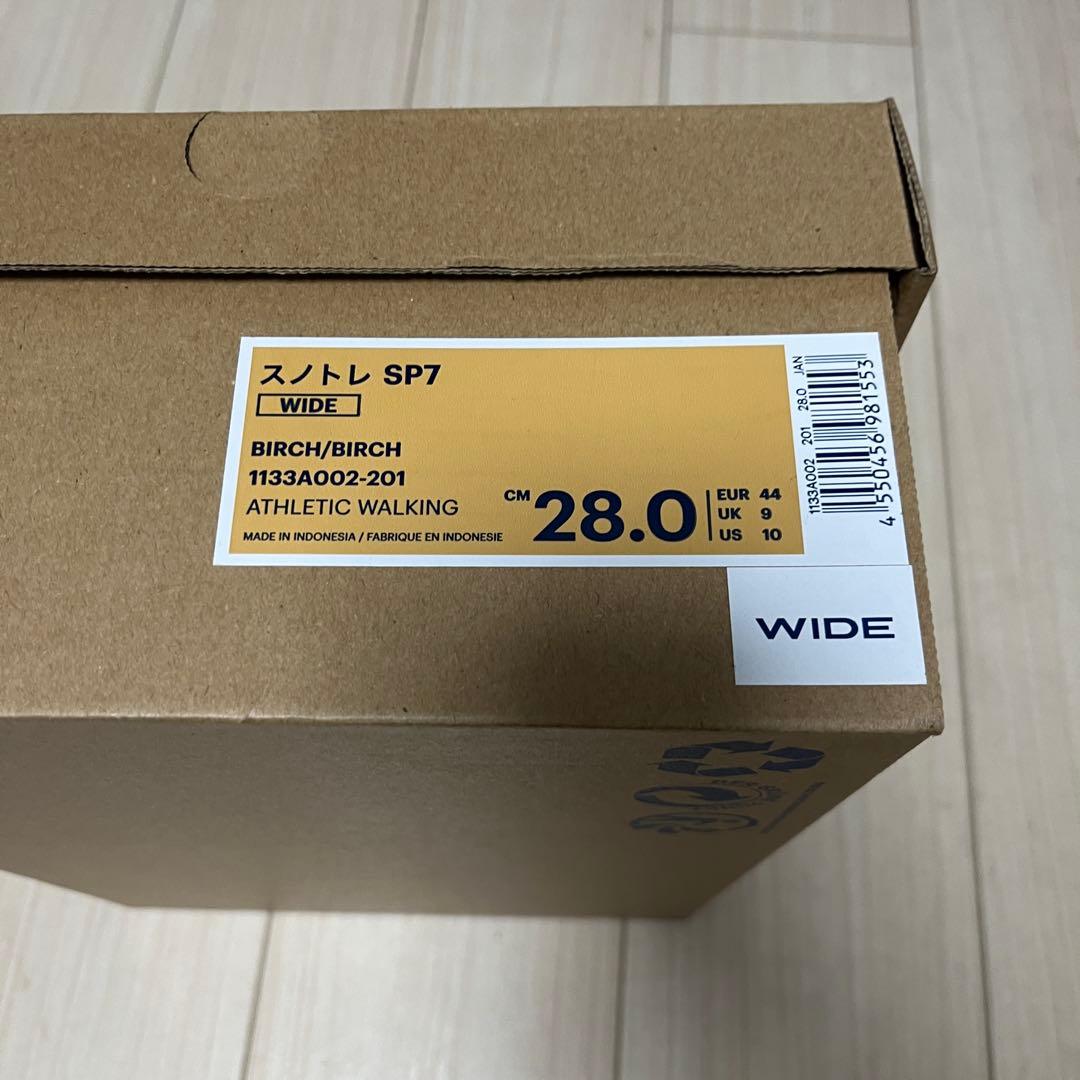アシックス ASICS 雪上 スノトレ SP7 WIDE 28cm
