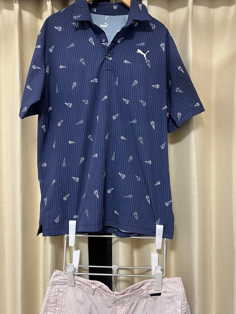 PUMA セットアップ　ポロシャツXL ハーフパンツ　XL