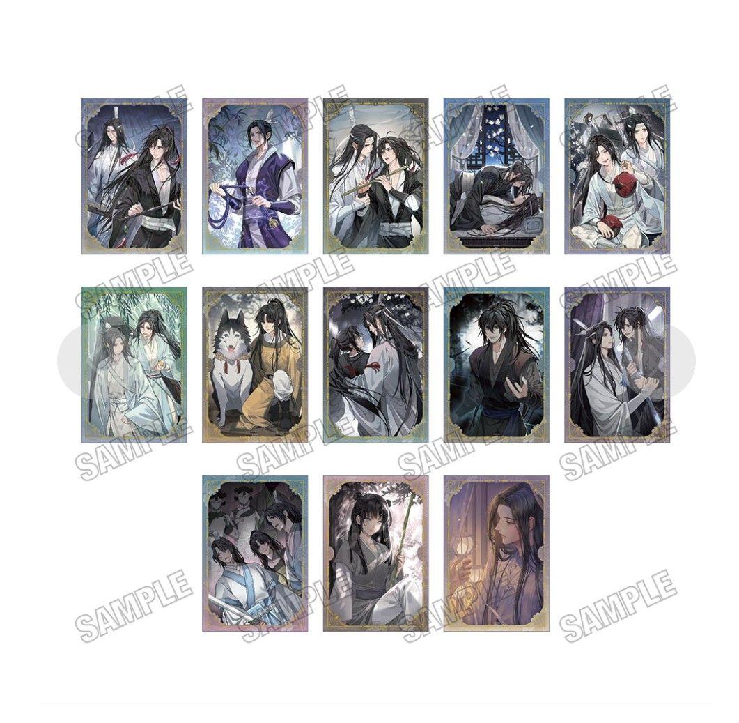 魔道祖師　扉絵箔押しイラストカードコレクション　完結記念展　特典カード