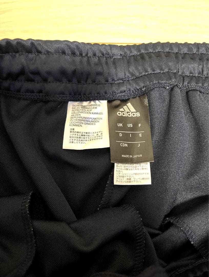 アディダスadidasメンズジャージ上下セット☆ほぼ新品!＊同志社指定＊記名なし