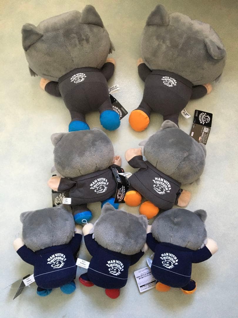 マンウィズ MAN WITH A MISSION ぬいぐるみ　7個セット