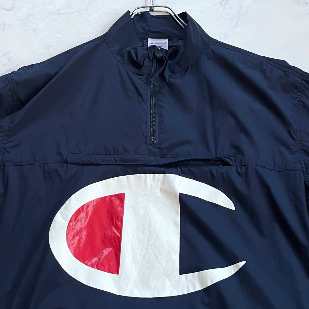 BEAMS GOLF✖️チャンピオン別注 ハーフジッププルオーバージャケットL薄手