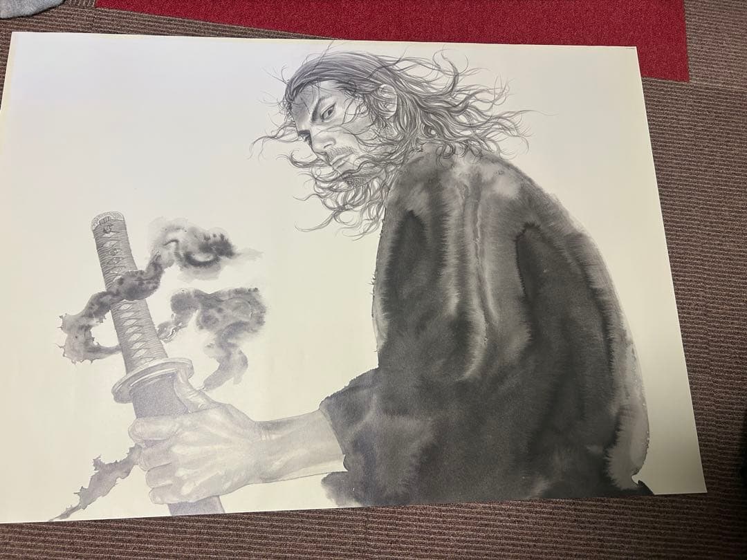 【バガボンド 】最後の漫画展 複製原画ポスター 宮本武蔵 井上雄彦