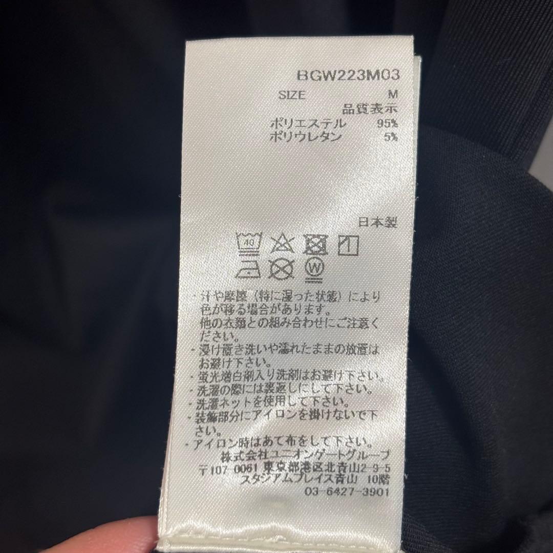 BRIEFING×wind and sea モックネックシャツメンズM ブラック