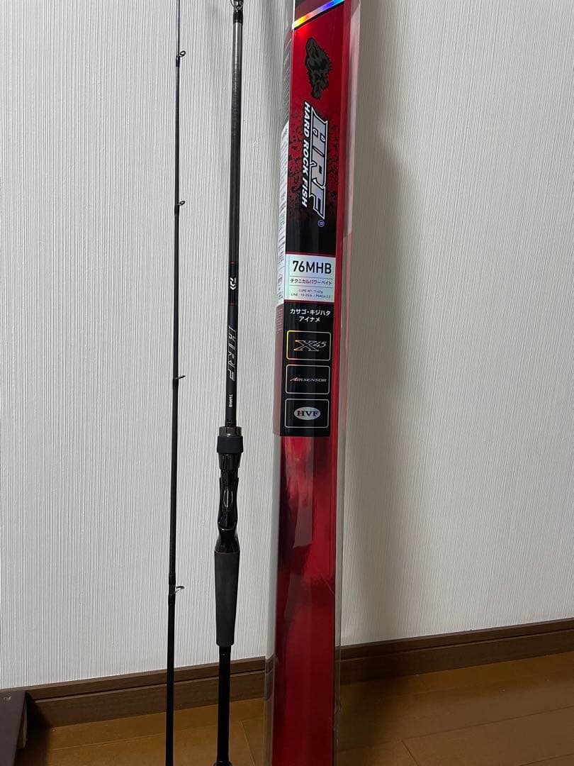 HRF 76MHBベイトロッド　CRAZEE S762MHスピニングロッド