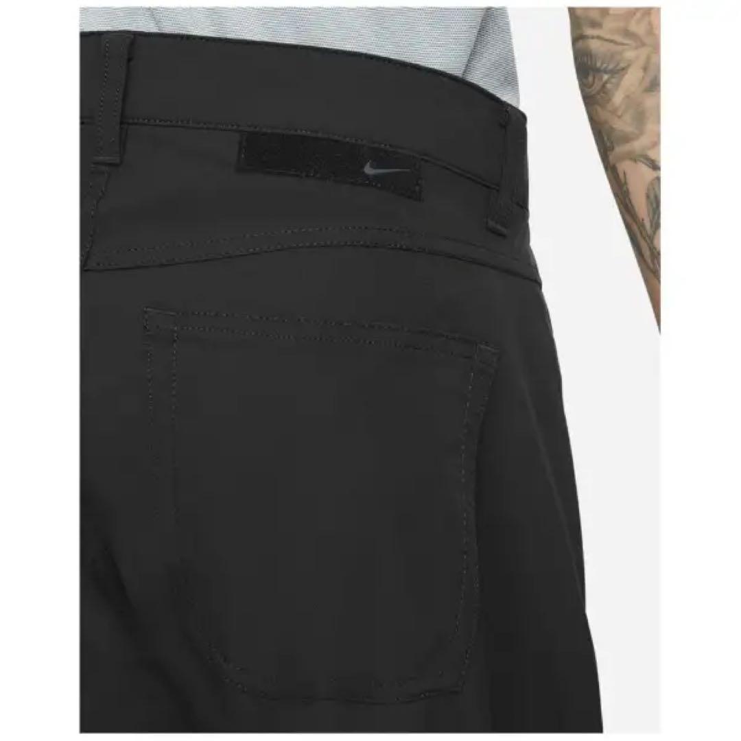 【美品】ナイキ Dri-FIT レペル ゴルフパンツ 黒 32/32 BLACK