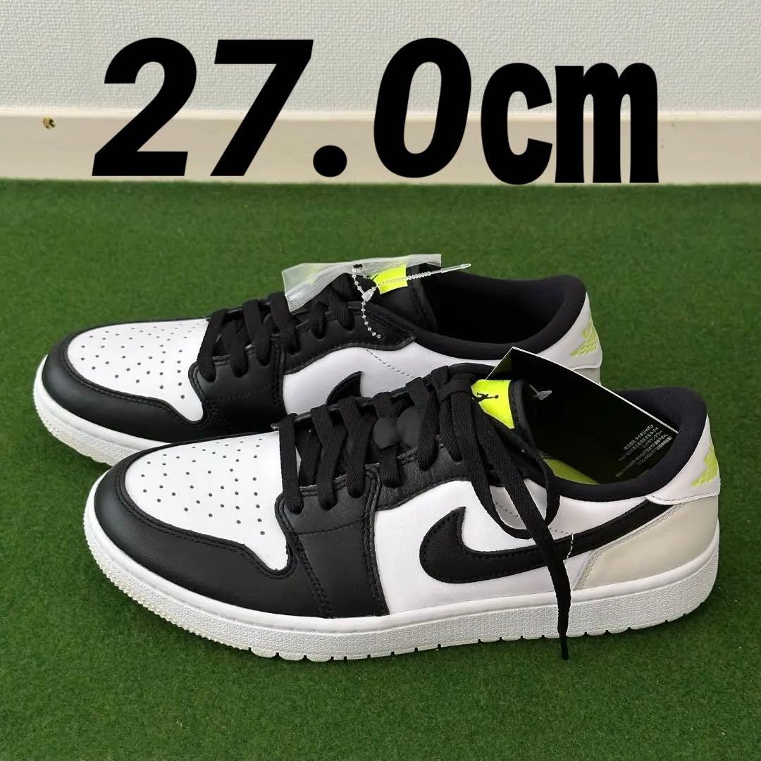 Nike エア ジョーダン 1 LOW G ホワイト 27.0cm