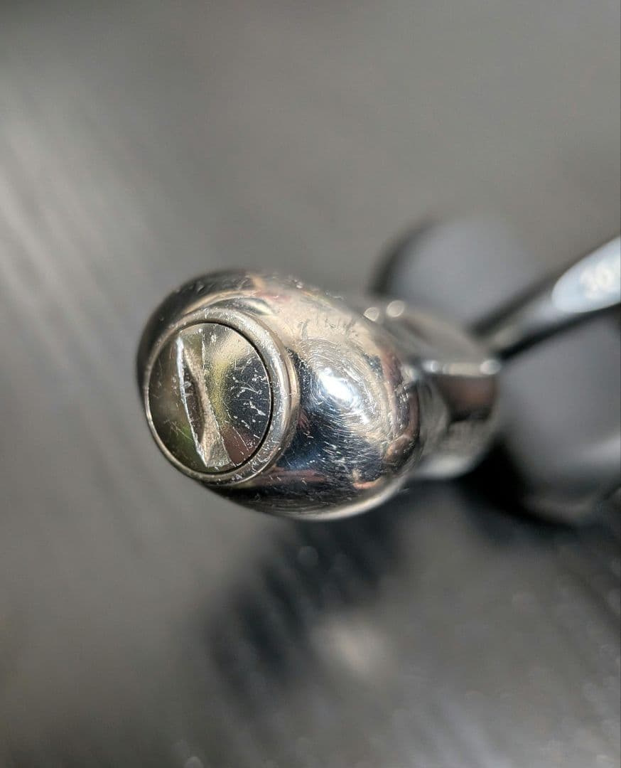 【廃番】夢屋 センシティブショートハンドル 30mm リブレ ノブ