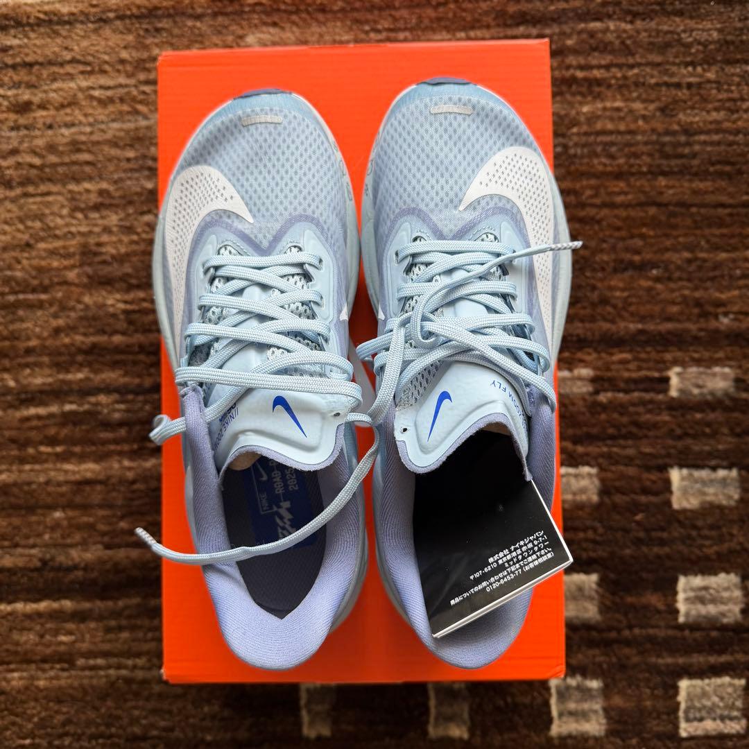 【最値下】Nike ズームフライ6 ランニングシューズ グレー/ホワイト/ブルー