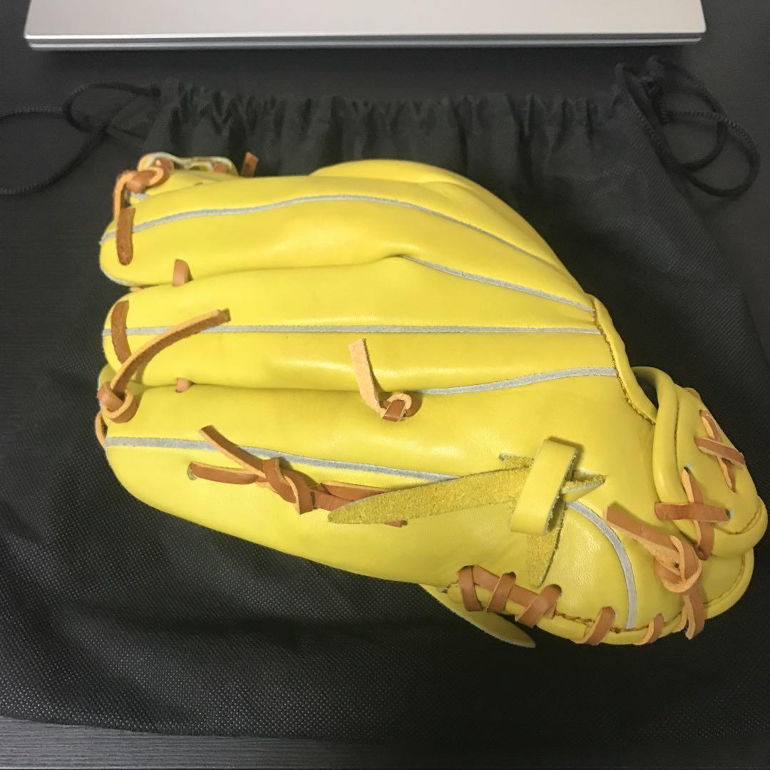 ZETT FINE Catch I イエロー グローブ