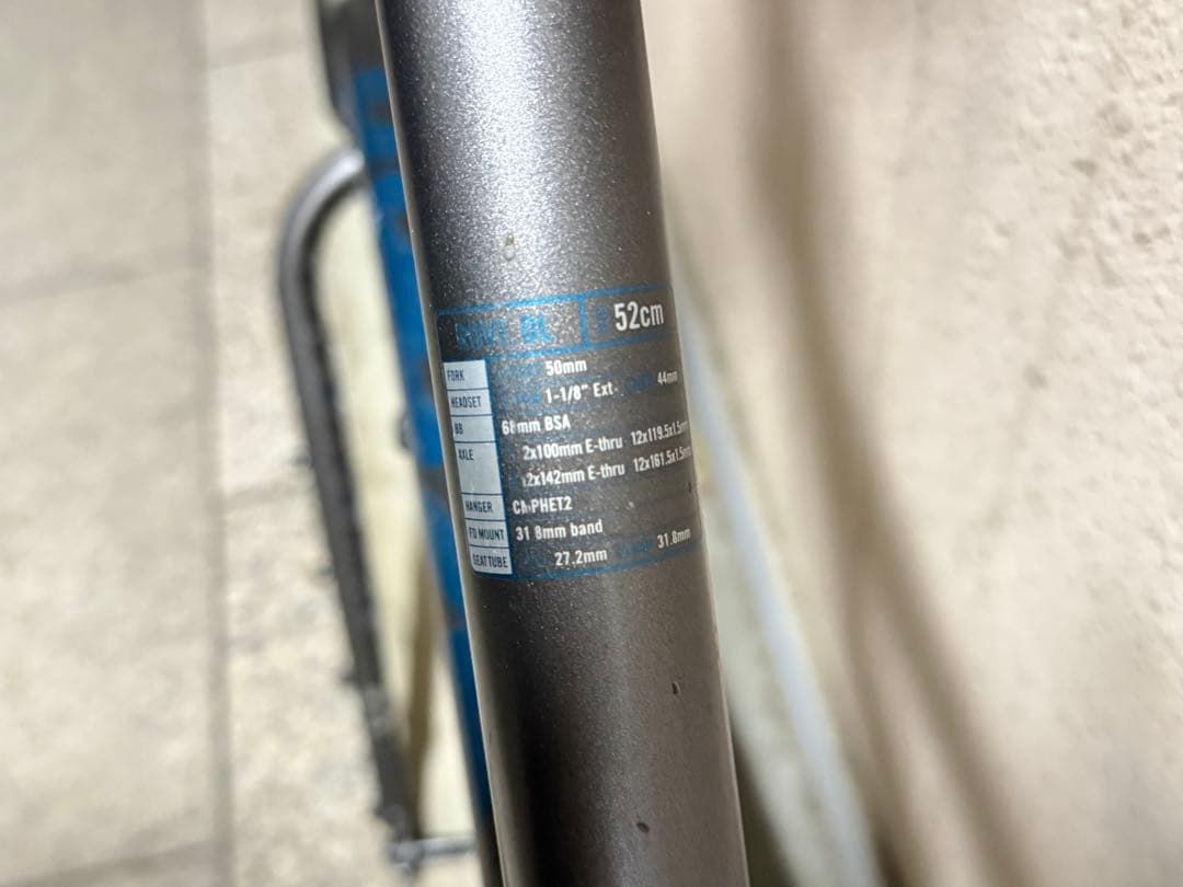 KONA ROVE ST DL フレームセット 52サイズ コナ ローブ