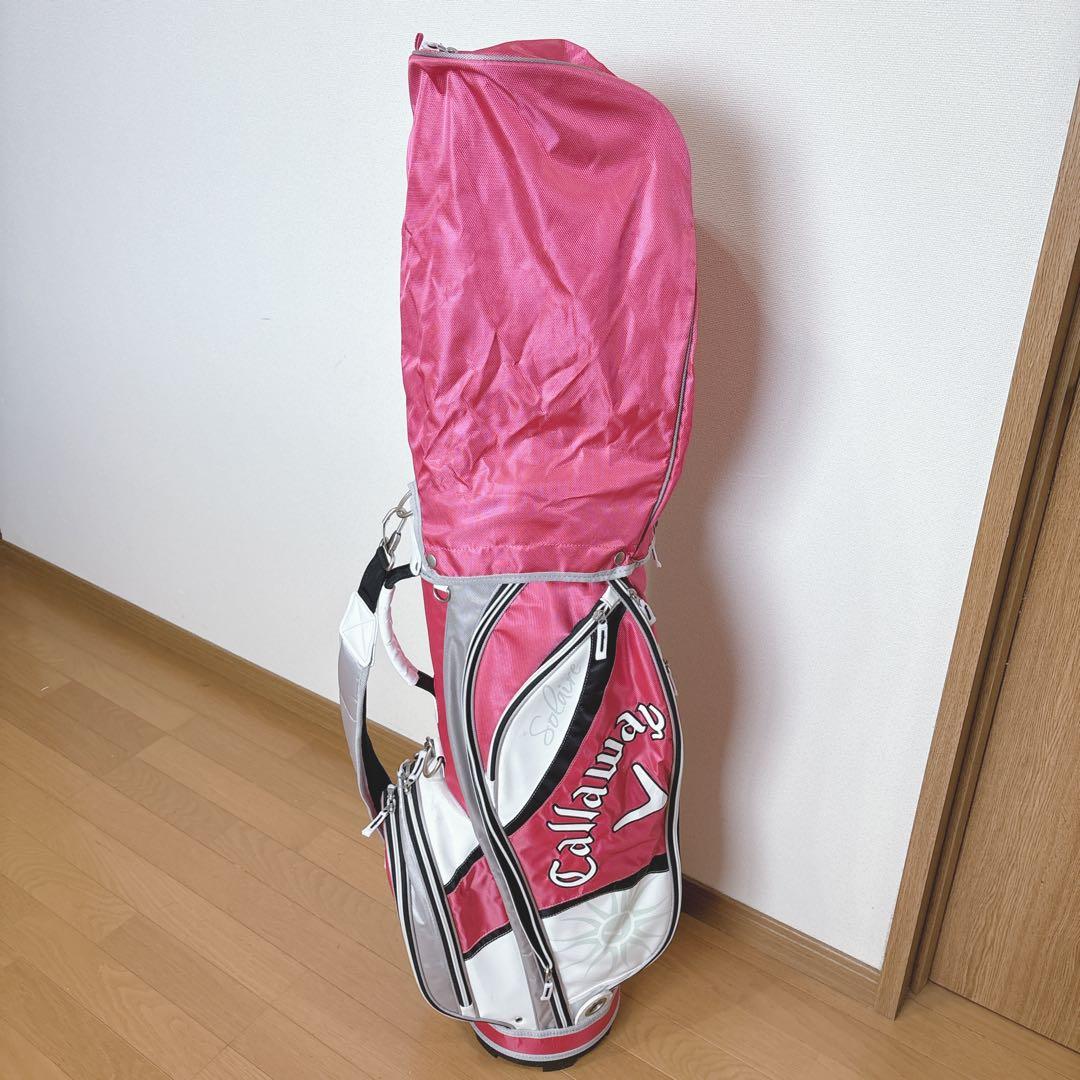 K423 Callaway ソレイユ ピンク キャディバッグ レディース