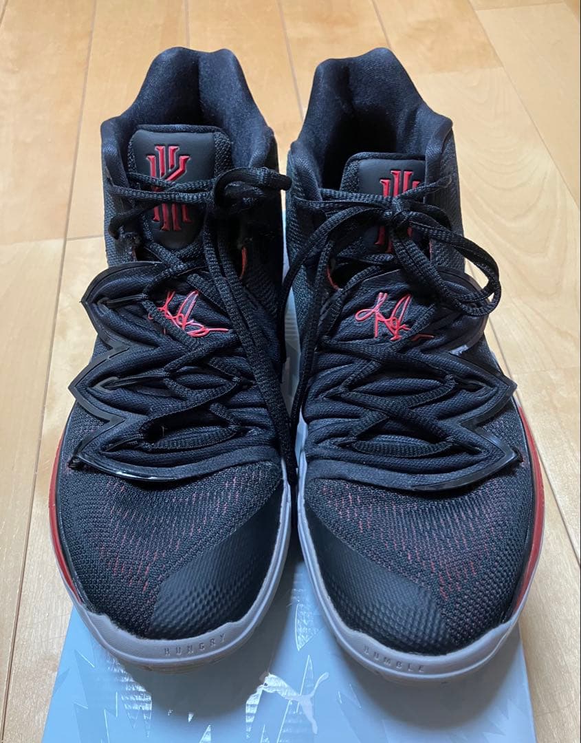 NIKE Kyrie5 BRED グローバル 27.5cm