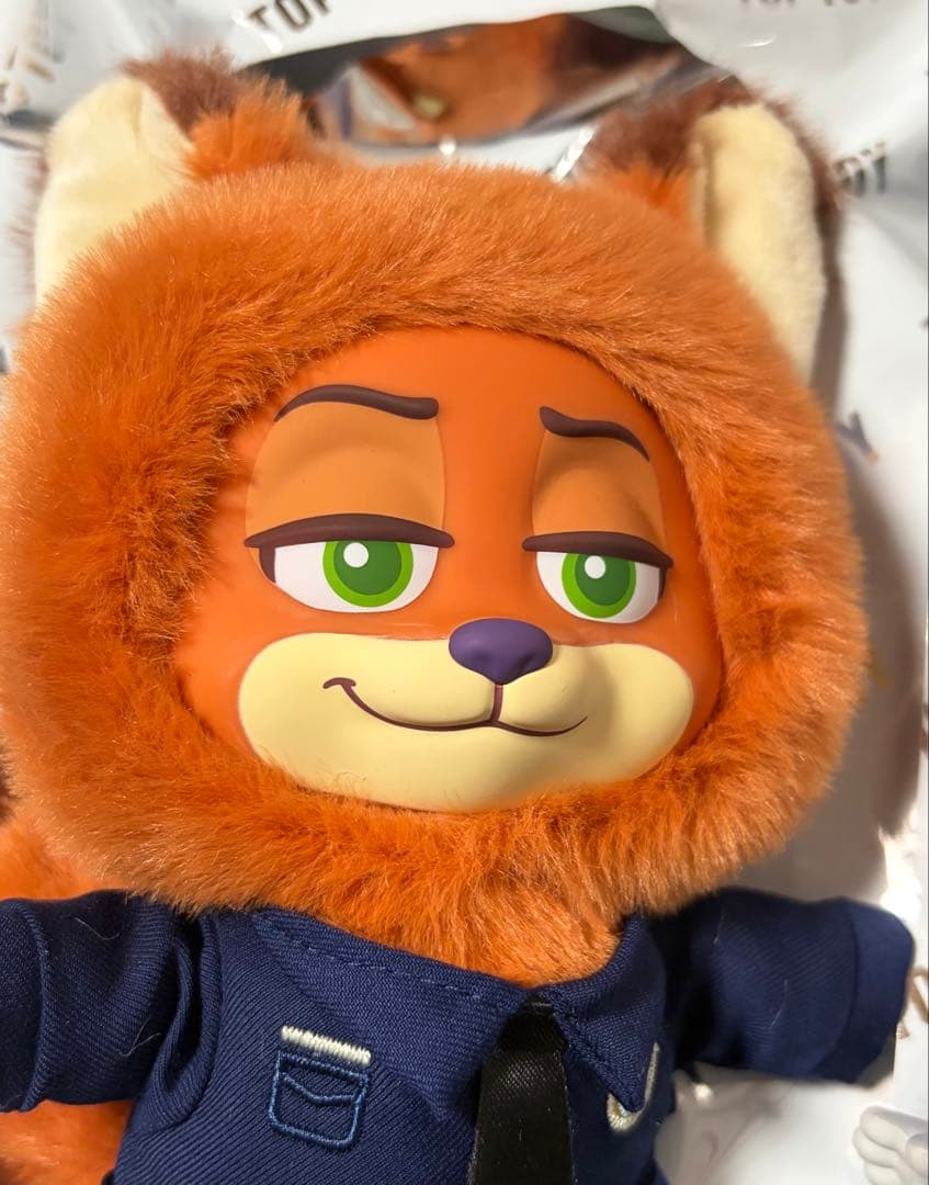 TOPTOY ディズニー ズートピア ニック ジュディ ポリス 警官 大人