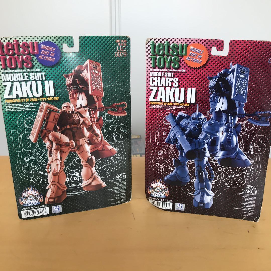 未開封当時物ガンダム　ザク　フィギュア完成品セット　2000