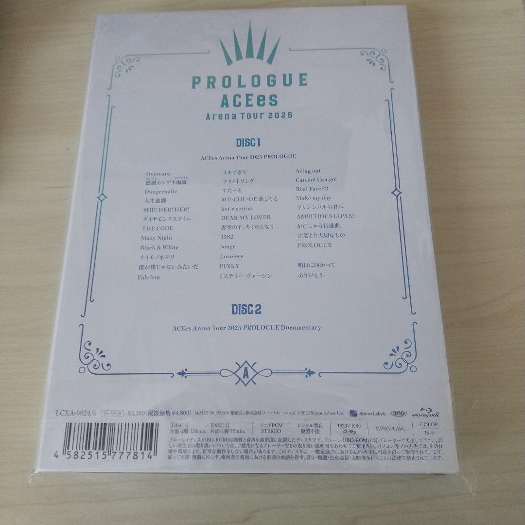 アイドル ACEes PROLOGUE Arena tour 2025