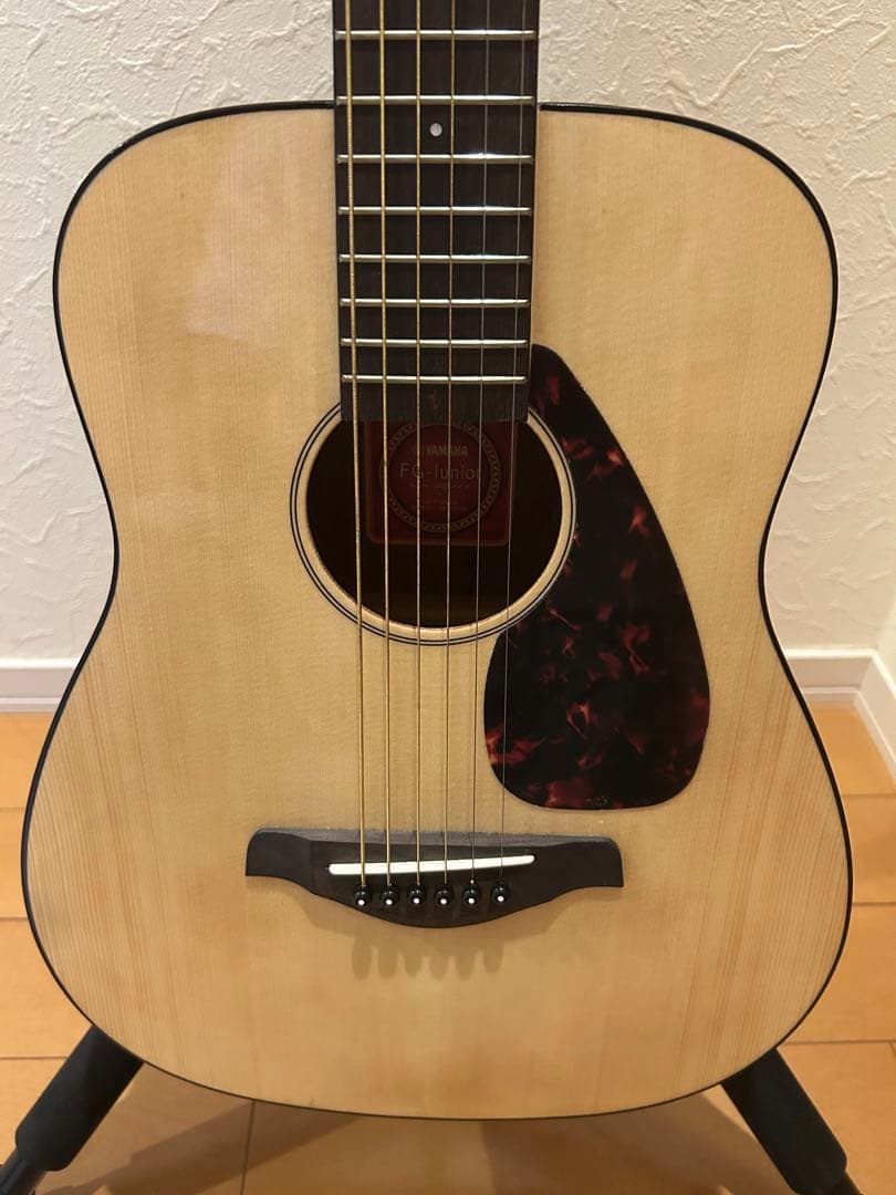 YAMAHA FG-Junior JR2 ケース、弦、説明書付き　美品