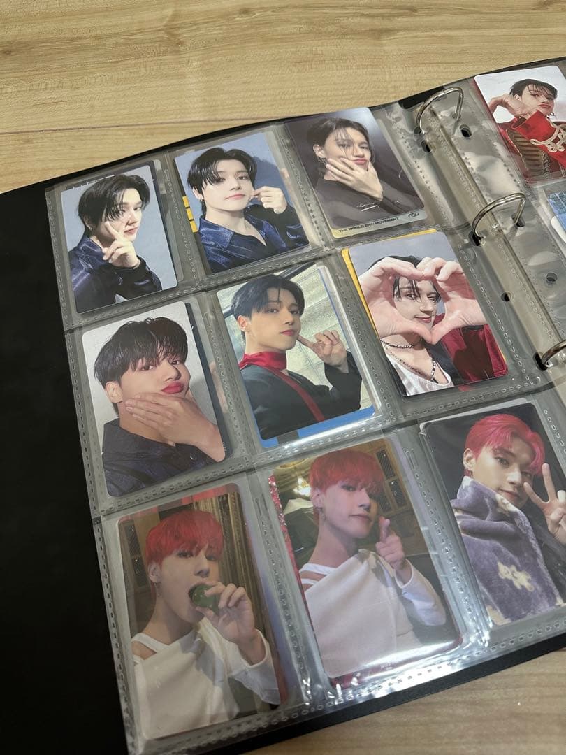 ATEEZ フォトカード バインダーセット　ウヨン　WOOYOUNG
