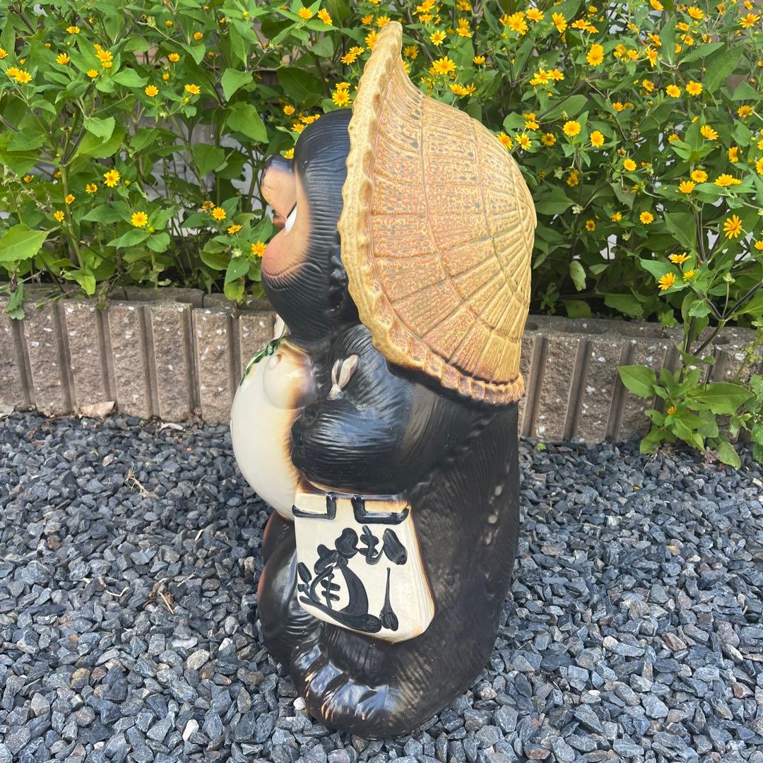 チョー縁起物❗信楽焼福狸  高さ５４cm