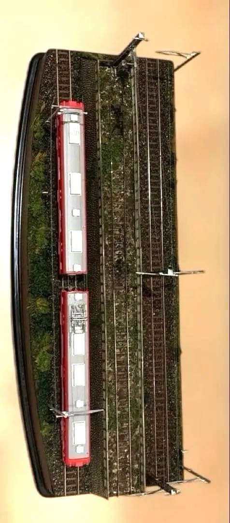 Nゲージ 3線　3車両　展示ジオラマ