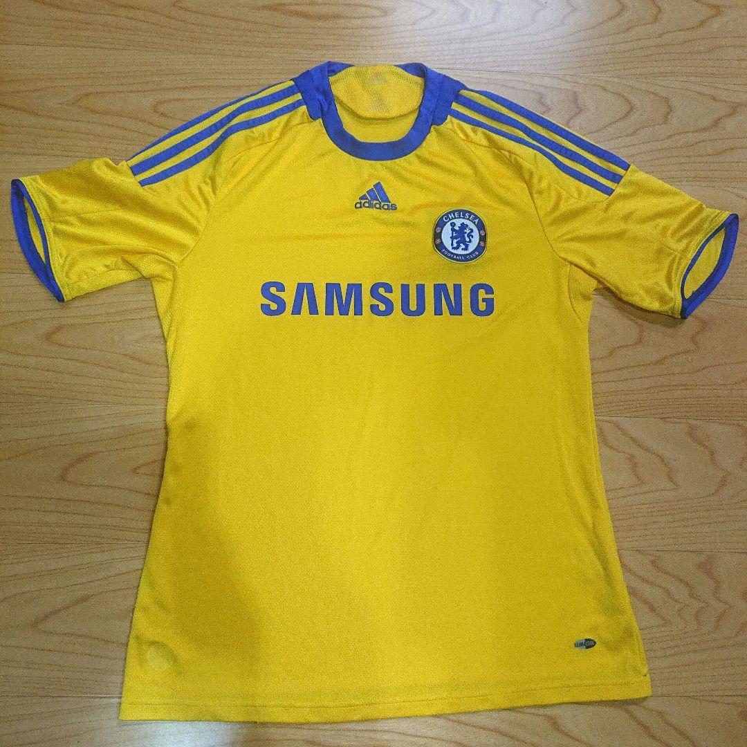 Chelsea FC イエローadidas サッカーシャツ