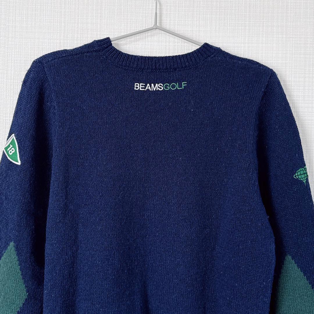 BEAMS GOLF ビームスゴルフ レディース セーター ウール100% L