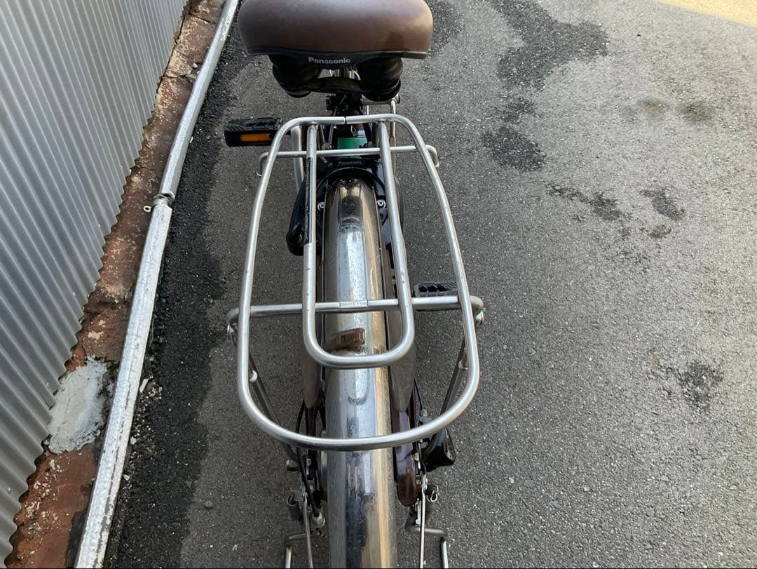 パナソニック新機種電動アシスト自転車viviDX26インチパープルボディー