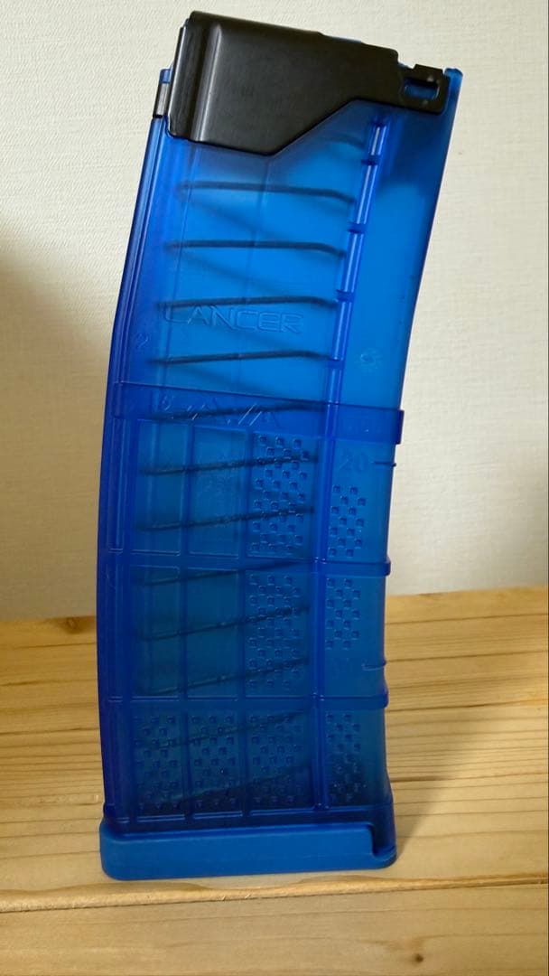 実物　LANCER TRAIN-SAFE ランサー　トレーニング用ブルーマガジン