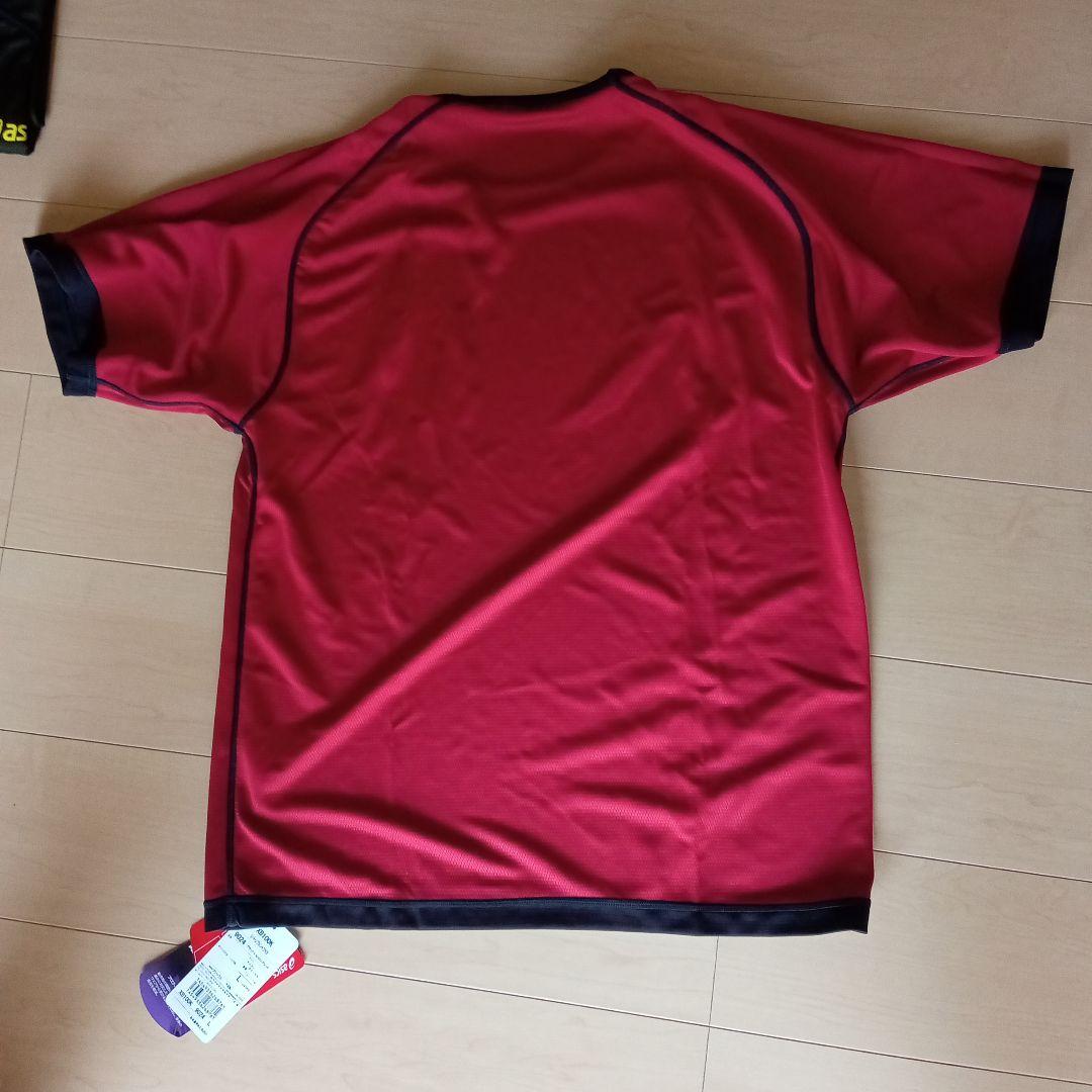 asics リバーシブルウェアセット Tシャツ ショーツ３枚　サイズL 未使用品