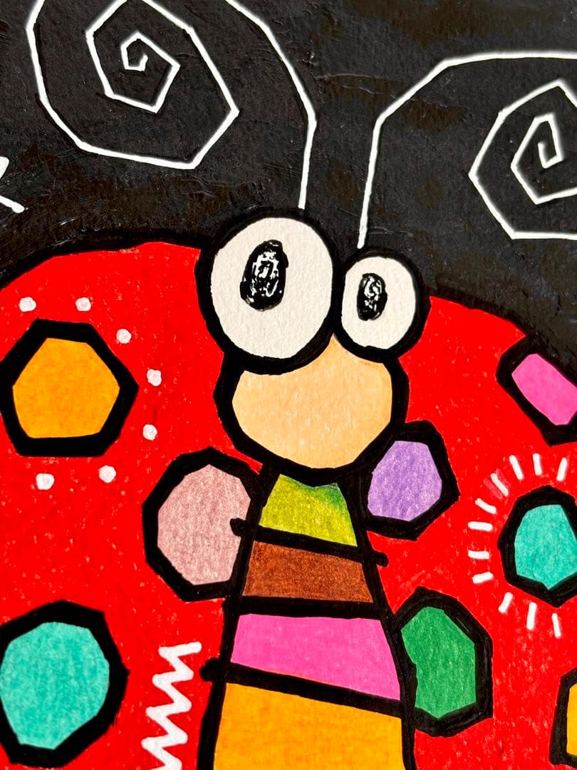 y*＊様 「 約束された祝福 」｜絵画 原画 抽象画 絵 動物画 ドローイング