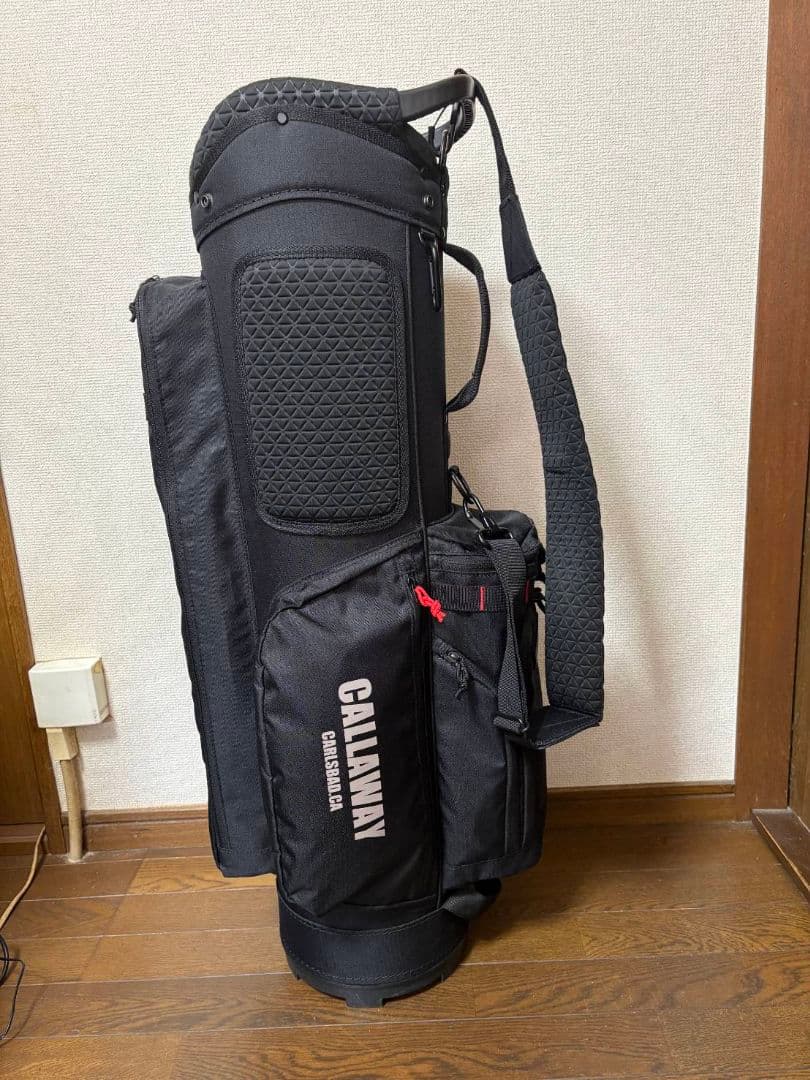 CALLAWAY ブラックキャディバッグ
