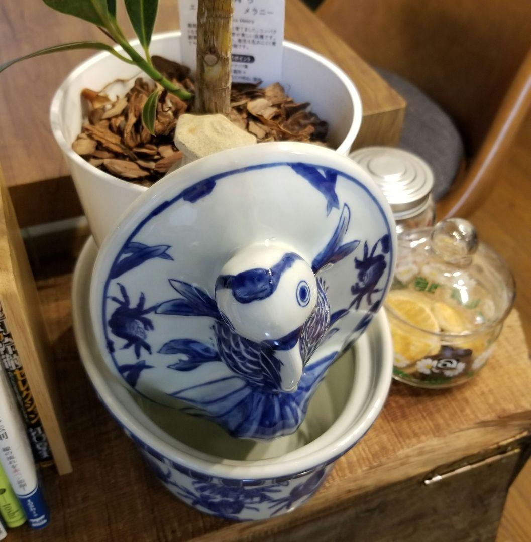 限界最終価格／立体金魚オブジェの鉢