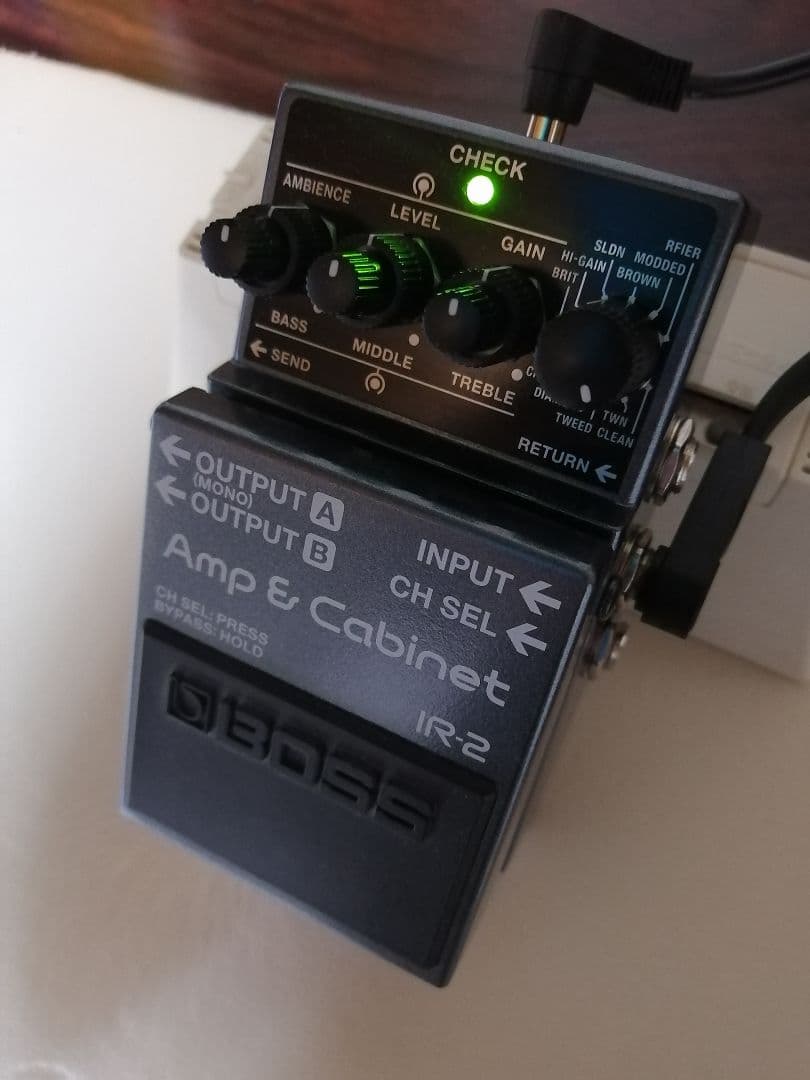 BOSS IR-2 アンプシミュレーター キャビネットIRローダー