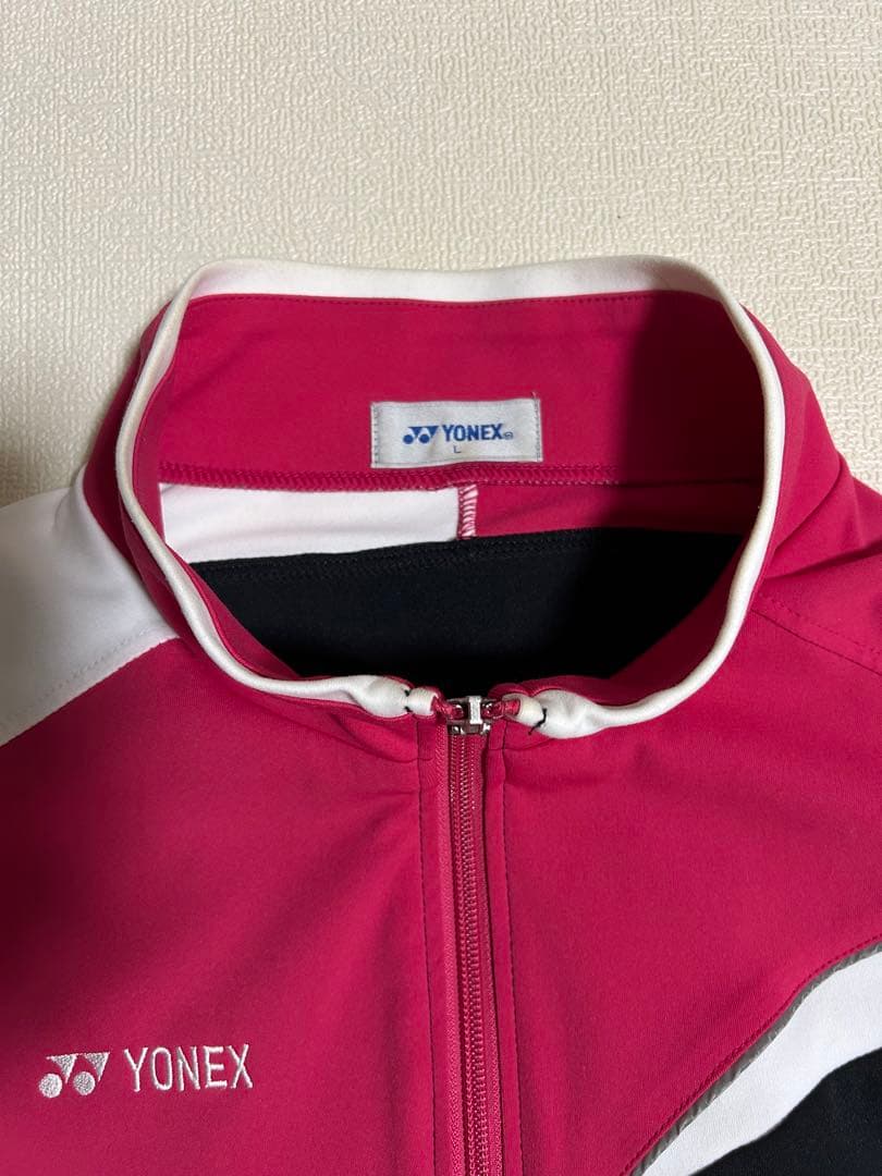 YONEX ウォームアップウェア ピンク ネイビー